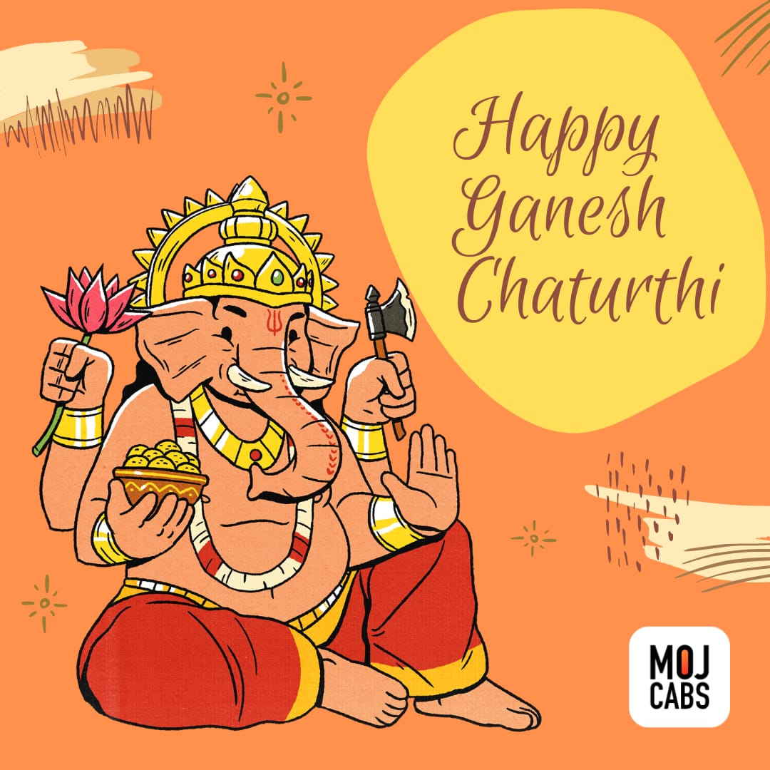 Mojcabs's tweet photo. When we have Bappa in our heart, there is nothing to worry about. 

May the first worshipped god showers all his blessings on everyone.

Happy Ganesh Chaturthi🙏🏻✨

#GaneshChatuthi #lordGanesha #ganapatibappamorya #lalbaugcharaja  #ganeshutsav2022 #mojcabs  #ridewithmoj #roadtrip https://t.co/5dKDKqw83B