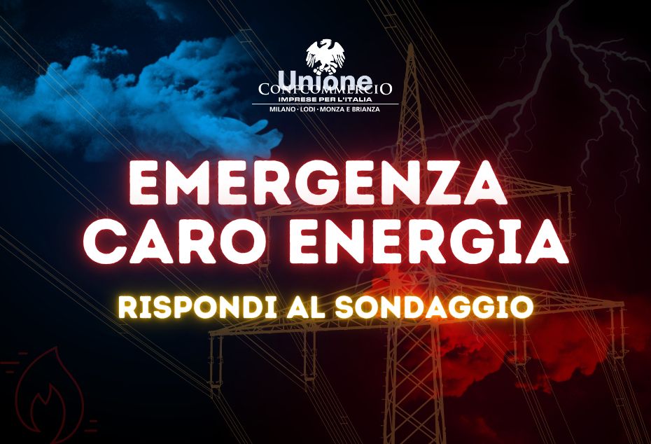 🔺EMERGENZA #CAROENERGIA
Il costo dell'energia impatta sempre più pesantemente sull'attività delle imprese. Vogliamo raccogliere istanze e bisogni delle imprese su cui confrontarci con le forze politiche anche in vista delle elezioni. 
✏️Il sondaggio: bit.ly/3R2my1f