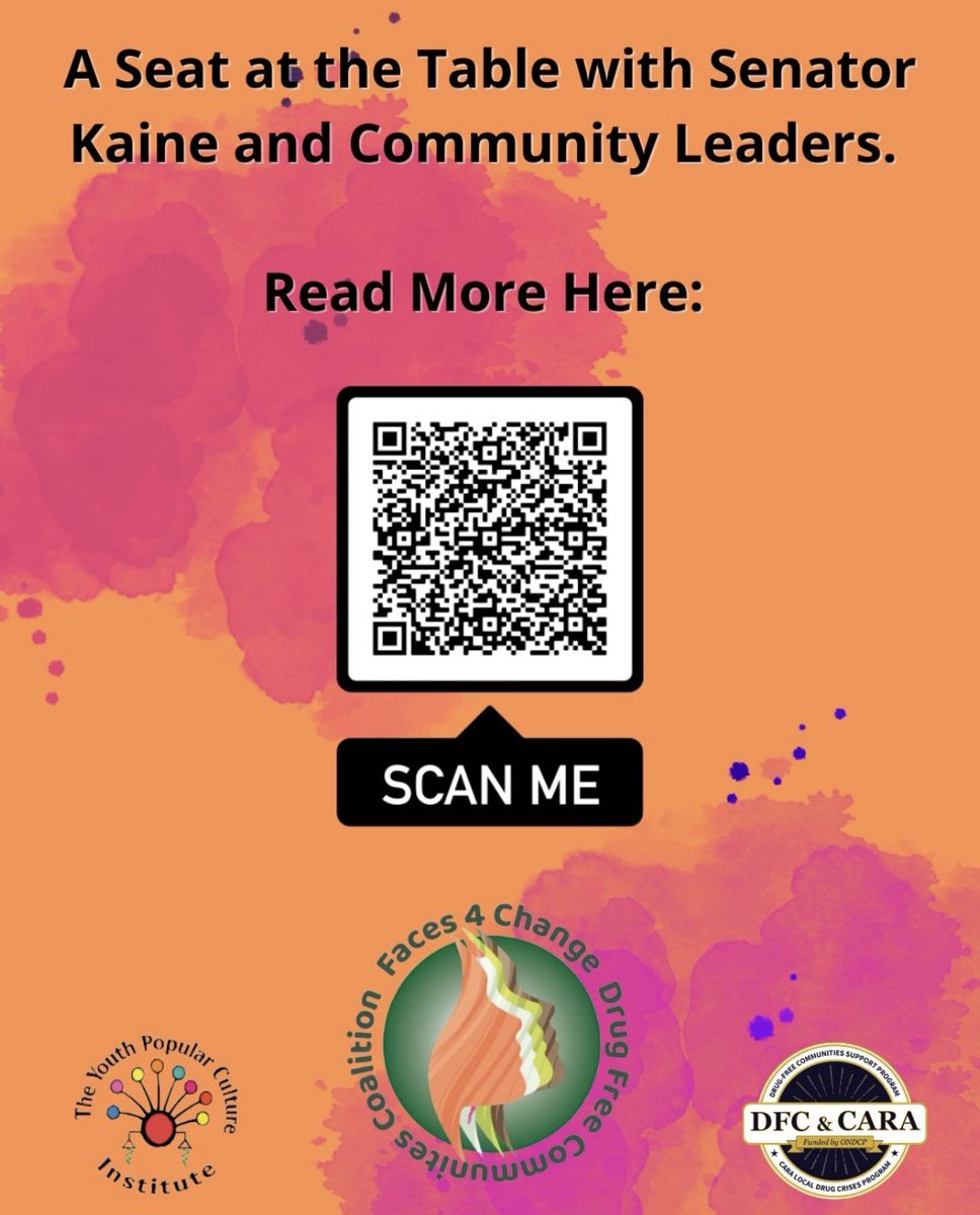 Faces4Change's tweet photo. Thanks to Mayor Deanna Reed’s invite, @DrHicksHarper recently had a seat at the table with Faces 4 Change sector members, other local leaders, and Senator @timkaine to discuss substance abuse in the valley.
#faces4change #f4c #hiphopdev #working4positivechange https://t.co/DkLfUsQwme