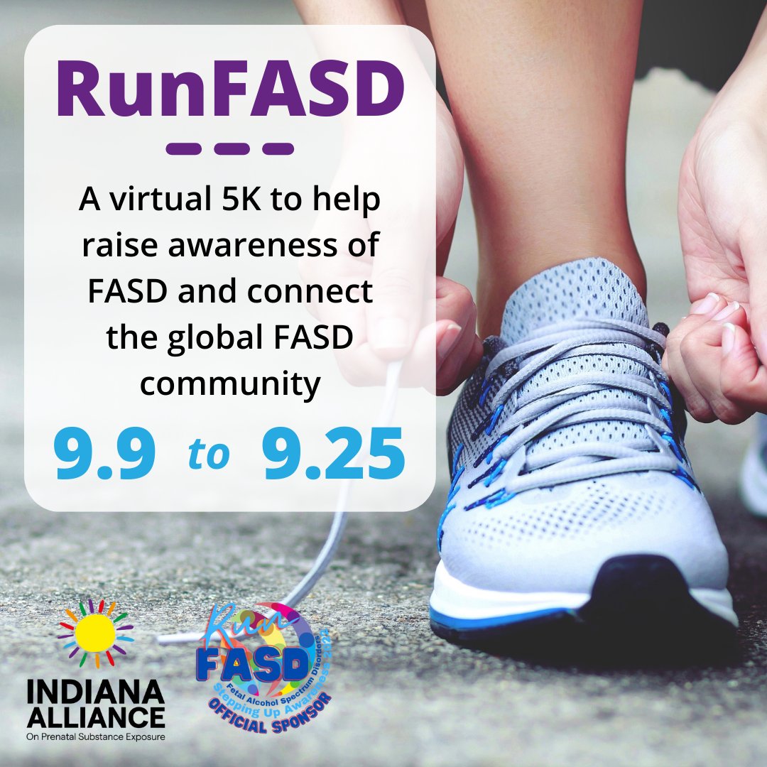 inalliance_pse's tweet photo. Have you signed up for @FasdRun? RunFASD goes from September 9-25. It’s a virtual 5K event that helps to raise awareness about FASD and brings together the FASD community for a great event.

Learn more here: https://t.co/XOIecwd6eD

#runFASD #FASD #FASDawareness #indyrunners https://t.co/4YtB1g50R9