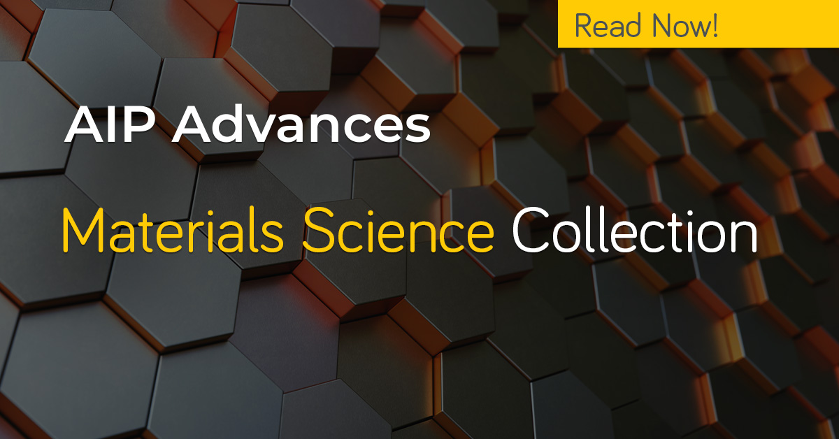 AIP_Publishing's tweet photo. The latest AIP Advances #MaterialsScience collection focuses on research advancements ranging from #metamaterials, #semiconducting &amp; #superconducting devices &amp; #thinfilm technology to #polymers, #lowdimensional structures &amp; #nanotechnology  

https://t.co/kbbrWKqLrl https://t.co/Sz95Y3xkJJ