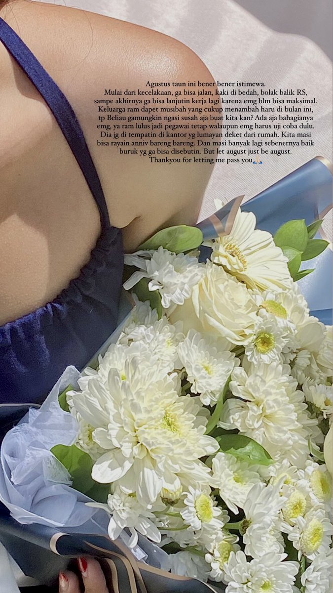 Let August just be August❤️‍🩹