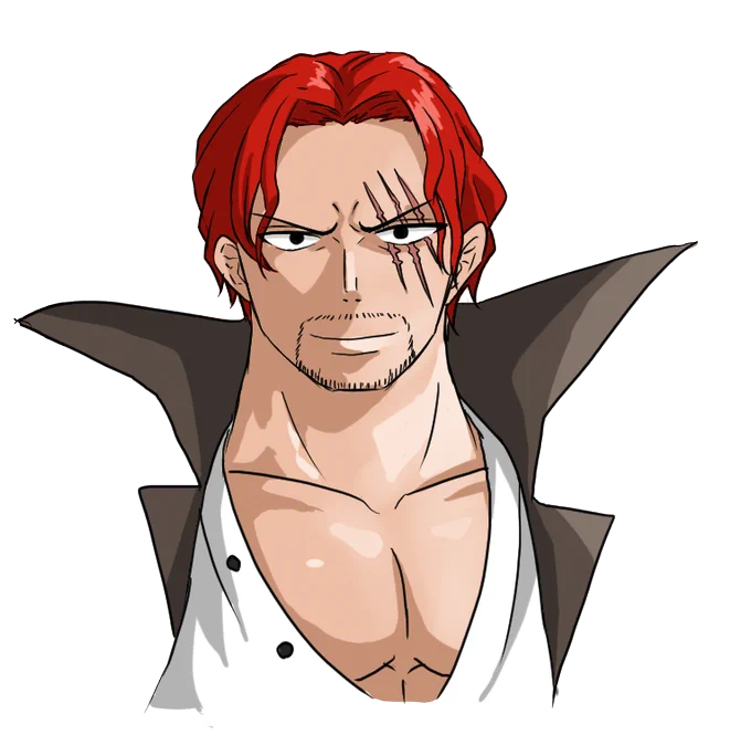 なんで私推しの4周年の記念日にシャンクス描いてるの…? 