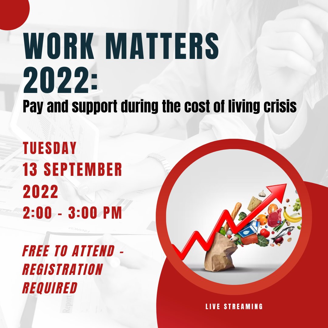 LancsUniLPDU's tweet image. Join the Work Foundation and a panel of experts to review the labour market statistics from the Office for National Statistics, and what it means for workers, businesses and communities.
Register online now at:lancaster.ac.uk/events/work-ma…
#CostOfLivingCrisis #LancasterUniversityEvent