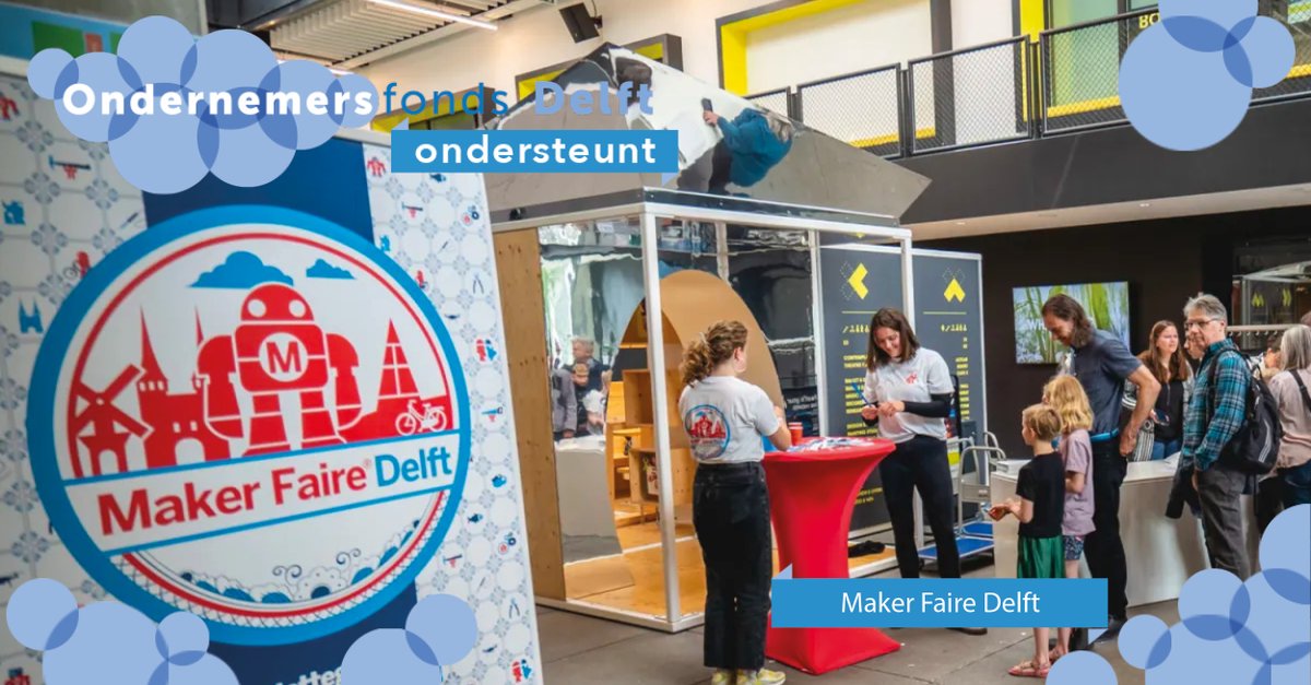 OfondsDelft's tweet photo. OFD ondersteunt: Maker Faire Delft. Ruim 100 makers, 2500 bezoekers en een superteam zorgden voor een spectaculaire editie afgelopen 4 & 5 juni. Op veel plekken was ondernemerschap, do-it-yourself (of together) en makerscultuur te vinden.
#delft #indelft #ofd #makerfairedelft https://t.co/R2M9UuUfGz