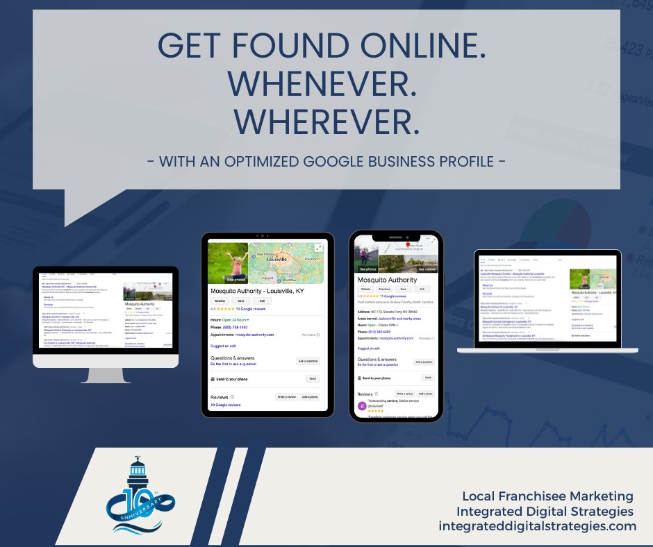 Is your GBP working for you? Let our team of SEO experts help you increase website traffic and lead flow with an optimized Google Business Profile.

#IDS #DigitalMarketing #FranchiseDigitalMarketing #FranchiseMarketing #Franchisees #Franchisors #LicenseeMarketing...