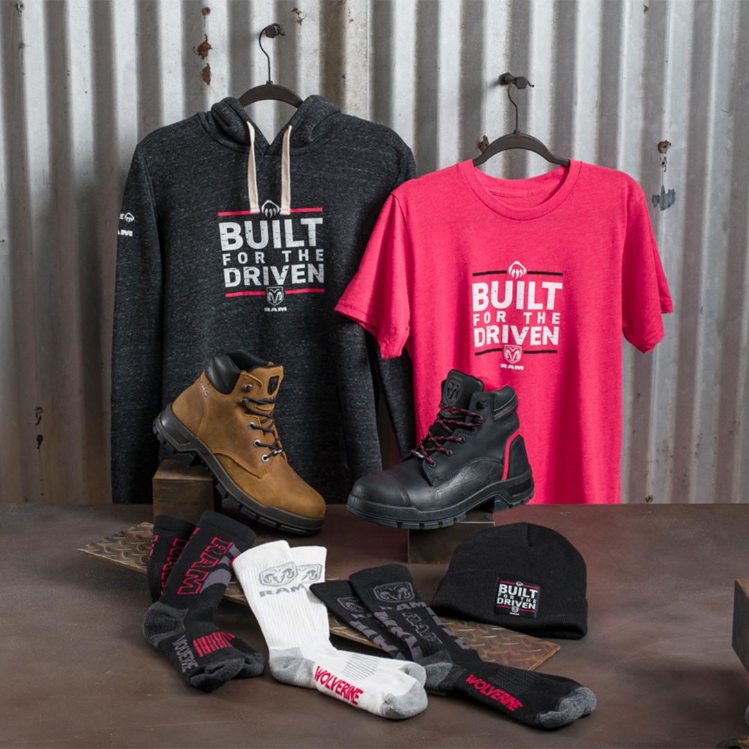 For the second year, we’ve joined forces with <a href="/RamTrucks/">Ram Trucks</a>  to celebrate the next generation of skilled trades workers. This limited-edition apparel and boot collection was born in America, built for the driven, and continues to support those pursuing their own path.