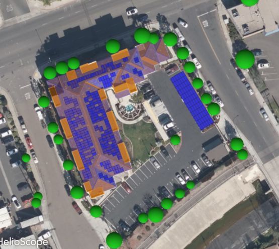 Sunrun's tweet photo. Sunrun's #Multifamily team is proud to announce the completion of another SOMAH-funded solar installation at a low-income elderly housing property in Escondido, CA. This 110 kW system is providing relief to 60 senior residences with dramatically reduced electric costs. https://t.co/qIp3XSjStg