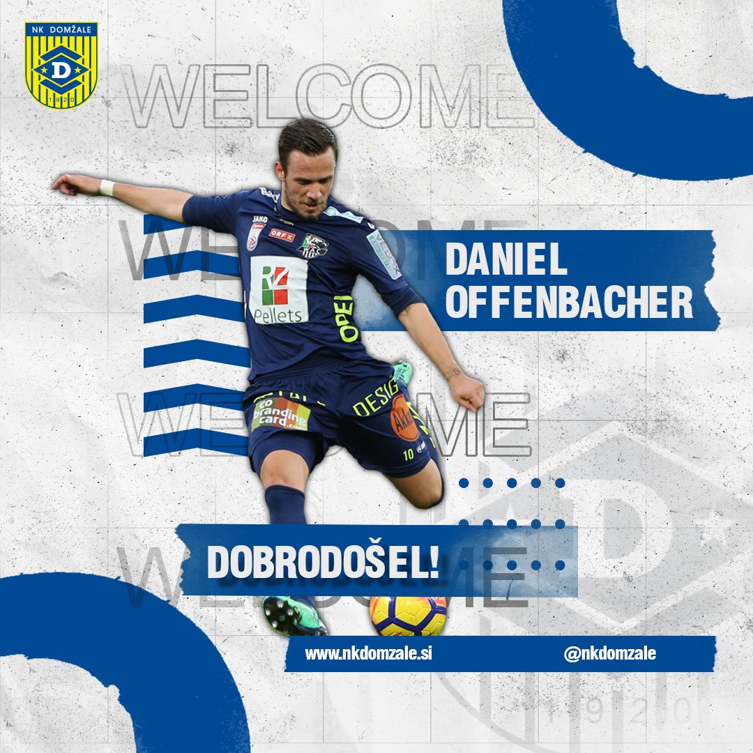NKDomzale's tweet photo. ✍🏼 Zvezno vrsto je okrepil 30-letni Daniel Offenbacher! Nekdanji član Salzburga, Sturm Graza, Wolfsbergerja in nazadnje avstrijskega prvoligaša Rieda je z rumenimi podpisal dveletno pogodbo.

➡️ https://t.co/HXhrzUgsQH

Willkommen, Daniel! 🇦🇹 https://t.co/jRKV9cWunb