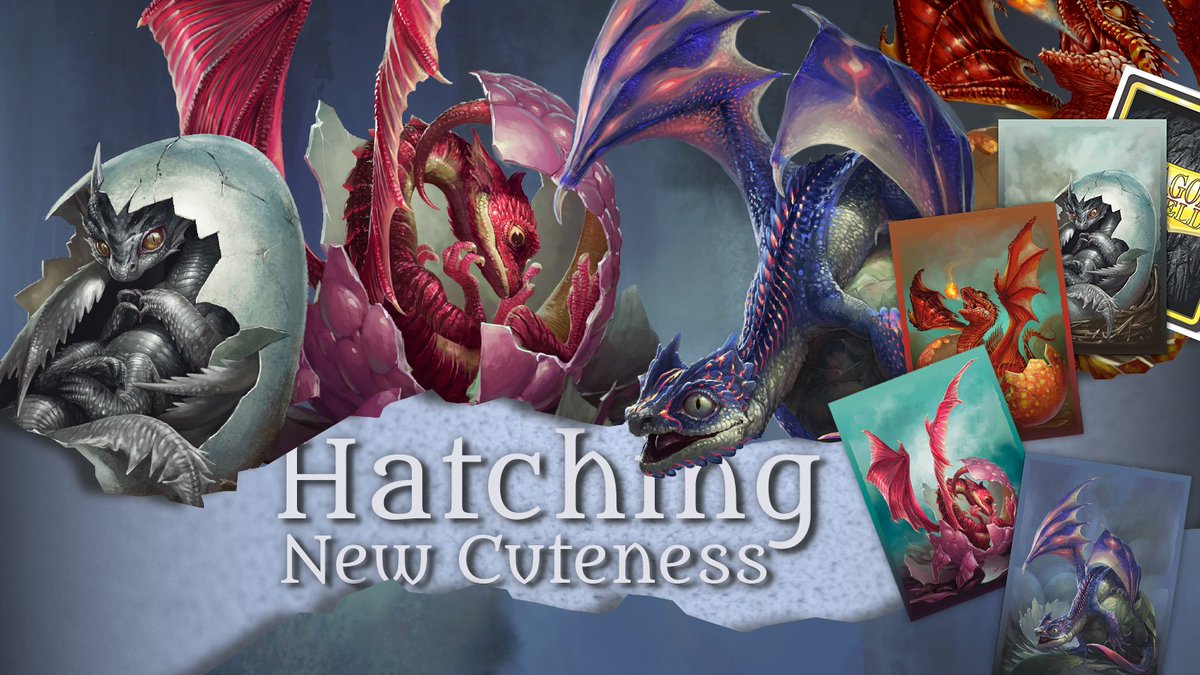 DragonShield_'s tweet image. Warning! Cute dragon alert!

Our dragons have detected dangerous levels of cuteness from our 4 Baby Dragon Art Sleeves! Use may cause Acute Cuteness Overload.

Giveaway: RT at your own peril, it may result in winning 1x each.

Follow/enable messages so we can warn you if you win.