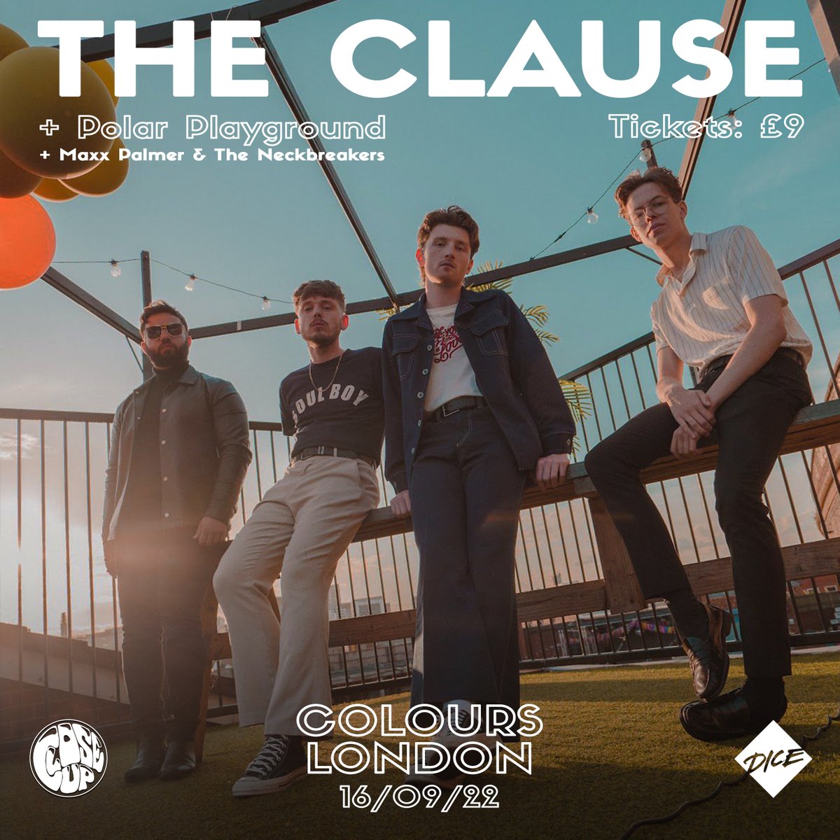 CloseUp (@closeuppromo) on Twitter photo SHOW :: Not long until <a href="/theclauseuk/">THE CLAUSE</a> return the capital, as they headline <a href="/ColoursHoxton/">Colours Hoxton</a> next month! (16/9). Don't miss their much coveted indie, live in LDN.
<a href="/playgroundpolar/">Polar Playground</a> & @maxxpalmer join in support. Tickets are moving, so head over to <a href="/dicefm/">DICE</a> quick! ๐ SHOW :: Not long until <a href="/theclauseuk/">THE CLAUSE</a> return the capital, as they headline <a href="/ColoursHoxton/">Colours Hoxton</a> next month! (16/9). Don't miss their much coveted indie, live in LDN.
<a href="/playgroundpolar/">Polar Playground</a> & @maxxpalmer join in support. Tickets are moving, so head over to <a href="/dicefm/">DICE</a> quick! ๐