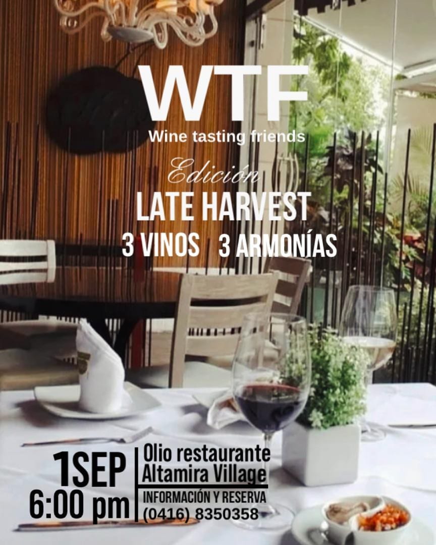 WTF Late Harvest Sold Out!

No te pierdas la próxima Aventura Gastronómica WTF. Todos los Primeros jueves de cada mes una edición única e irrepetible.

Whisky Tasting Friends, 6 de Octubre, 6pm, Reserva Ya!