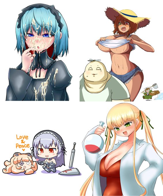 #今月描いた絵を晒そう
都合15点(半分近くリメイク) 