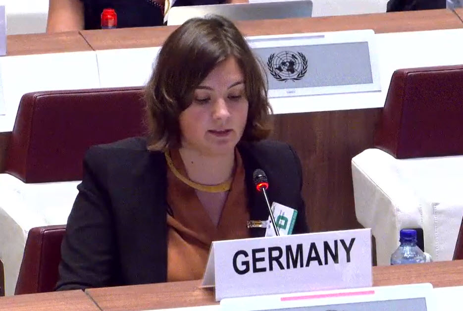 ISUCCM's tweet photo. #Germany thanks all its partner organizations in #mineaction for their invaluable work in often dangerous situations and highlights the work of @MineMonitor. It promotes #countrycoalitions to affected states to boost their #intlcoop and assistance @GermanyUNGeneva
@GermanyDiplo https://t.co/RdT1Ki3IWm