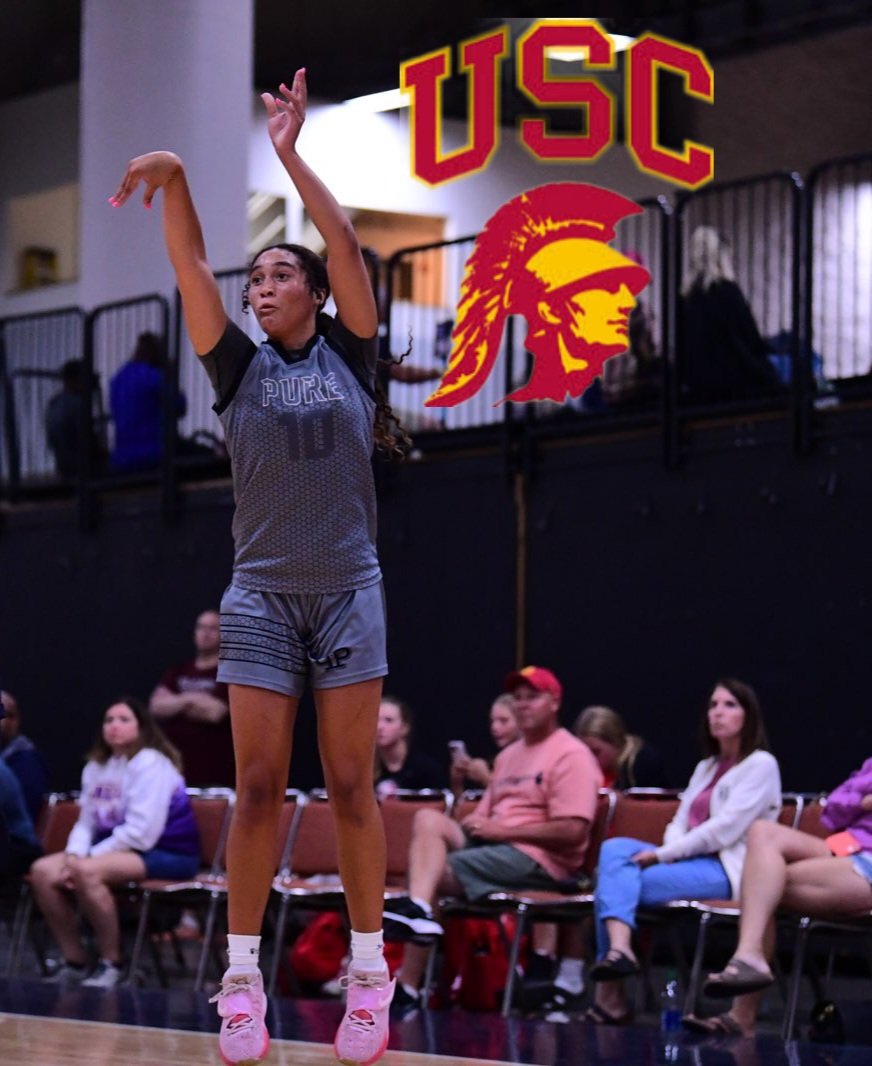 JenicaRaine10's tweet photo. extremely thankful to receive an offer from @USCWBB 
thank you @CoachLindsayG @Nnekaenemkpali and staff https://t.co/a1sw8fItx4
