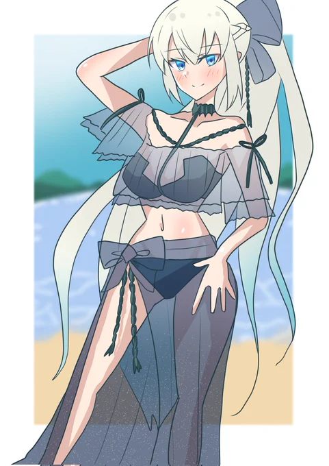 #今月描いた絵を晒そうリアル等身のも 