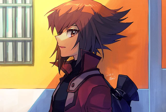 #遊城十代生誕祭2022※漫画版の設定ですが絵はアニメ版で描いています 
