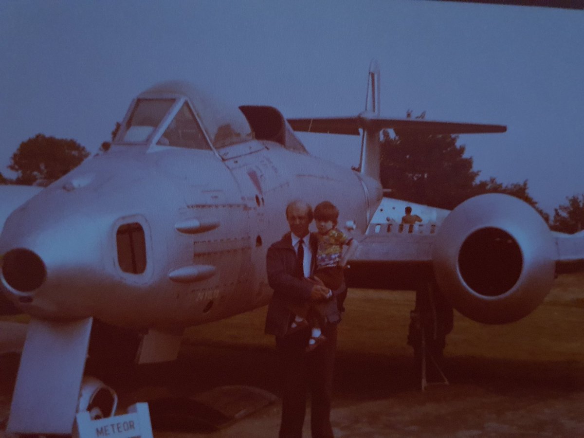 Proud to have known and visited  @NewarkAirMus all my life. Here I am with my Dad and #VZ608 around 1979 ❤️ 10 years and many visits later we were members and volunteers #NAMMusMemories