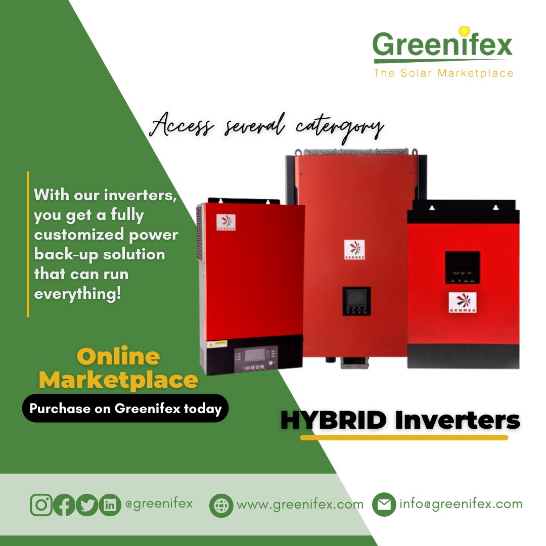 greenifex's tweet photo. Get your solar panels from verified solar marketplace, imagine having a solar panel with the right power size, guaranteed and shipped in good condition to your desired location
#ASUU #greenifex #solarmarketplace #solar #solarpanels #solarenergy https://t.co/diZ6myzOtx