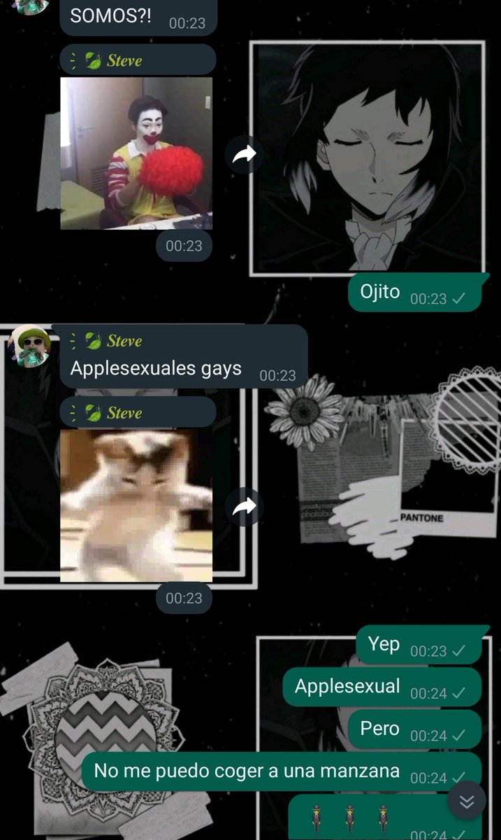 Haruka_3312's tweet photo. Abro hilo de como la plática entre pendejas y manzanas terminó en ships raros entre frutas @0_shiby @Chuuyalover_69 https://t.co/qu2tLbDLdx