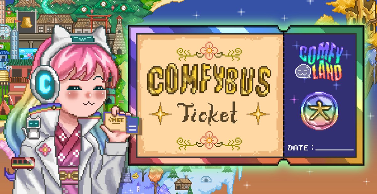 Not too long to wait! We intend to open the deal for collaboration with other projects! Please, give us a little bit of time to prepare the comfybus to comfyland! <a href="/Comfy_collab/">Nour</a> is waiting to pick you up at comfyland platform.

Don't forget to interact to get the bus ticket! 🗺🎟