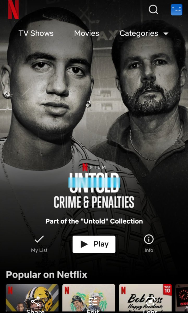 One Year Ago - the world learned about the 'Bad Boys of Hockey' 😈🏴

It's been one year since our <a href="/netflix/">Netflix</a> Documentary 'Untold: Crime &amp; Penalties' released -- What a year it has been!