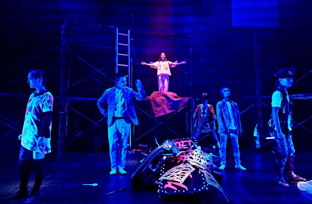 theater_angelus's tweet photo. 8月28日『竜宮の快』終演しました。
ご来場ありがとうございました。
前回の『海神別荘』に引き続き、大きな形で25周年記念公演を行うことができました。

『竜宮の快』は9月7日までオンデマンド配信を実施しています。
申し込みは下���URLからhttps://t.co/TifwtqWtU4
＃石川演劇 ＃舞台 ＃金沢 https://t.co/OteEWbelBv
