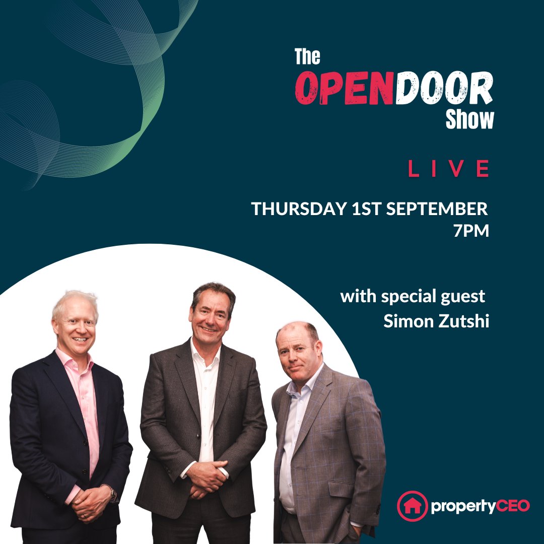 propertyCEO (@property_ceo) on Twitter photo We’ll be joined on this Thursday’s Open Door show by <a href="/simonzutshi/">Simon Zutshi</a>, founder of <a href="/pin_uk/">pin</a>.
We’ll be discussing how small-scale property development has created a huge opportunity for both new & experienced landlords.
propertyceo.co.uk/opendoor/ #propertydevelopment We’ll be joined on this Thursday’s Open Door show by <a href="/simonzutshi/">Simon Zutshi</a>, founder of <a href="/pin_uk/">pin</a>.
We’ll be discussing how small-scale property development has created a huge opportunity for both new & experienced landlords.
propertyceo.co.uk/opendoor/ #propertydevelopment