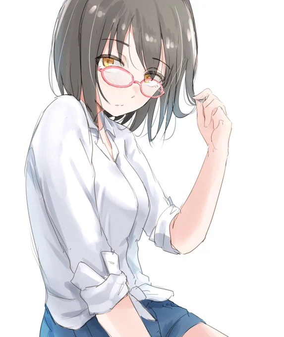 上条春菜ちゃん!#モバマス版深夜の真剣お絵かき60分1本勝負+15分エチュード好き 