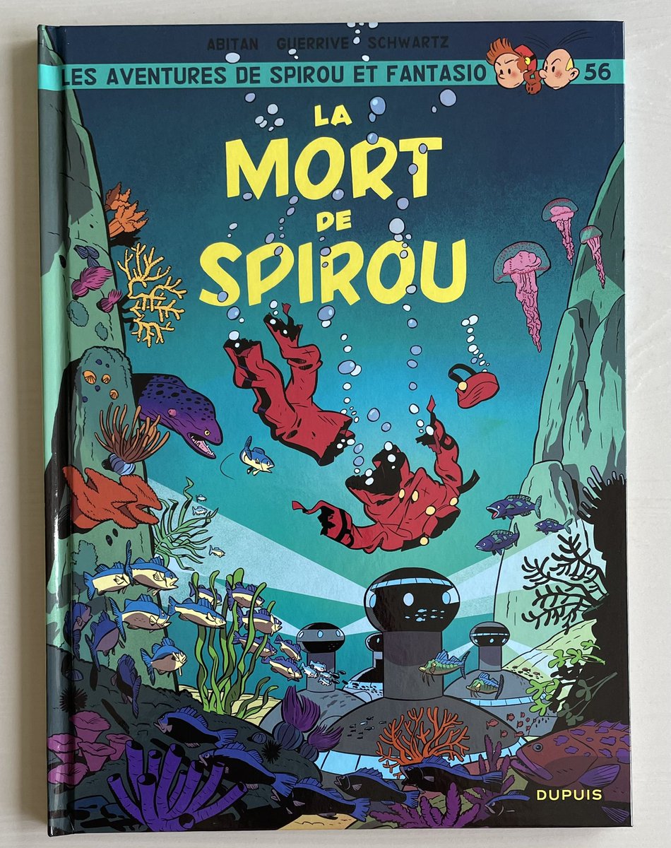 3gr3S_S3rg3's tweet photo. 1/2 #FildeDiscussion 👇🏻
Il était grand temps de prendre le taureau par les cornes ♉
Réception ce jour via @bdfugue
- Asterios
Le Minotaure
@fpeynet #Letendre @EditionsDargaud
- Les aventures de Spirou et fantasio
La mort de Spirou T56 et son ex-libris #Guerrive #Abitan👇🏻 https://t.co/u7B5TS7uXM