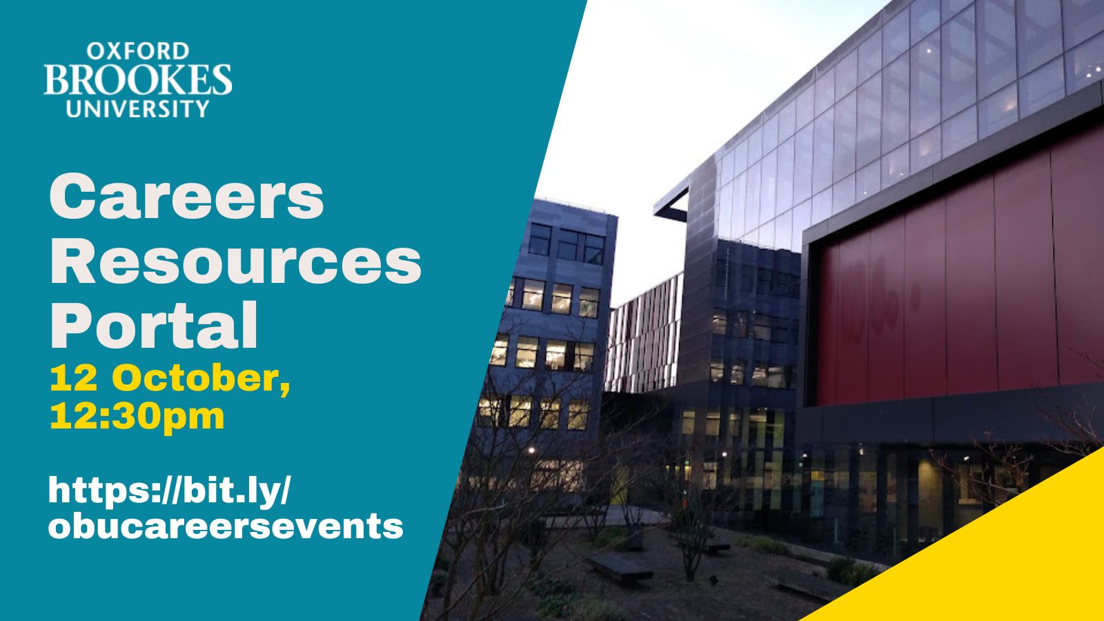 Brookes Careers on Twitter "It's not too late to register for our