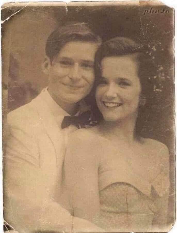 Please Help! I found this picture outside Asda, On the back it reads, “Mom and Dad, 1955”. I would love to return it to its owner, it looks like an old and precious photo. Maybe if we all share it, we can find the owner.