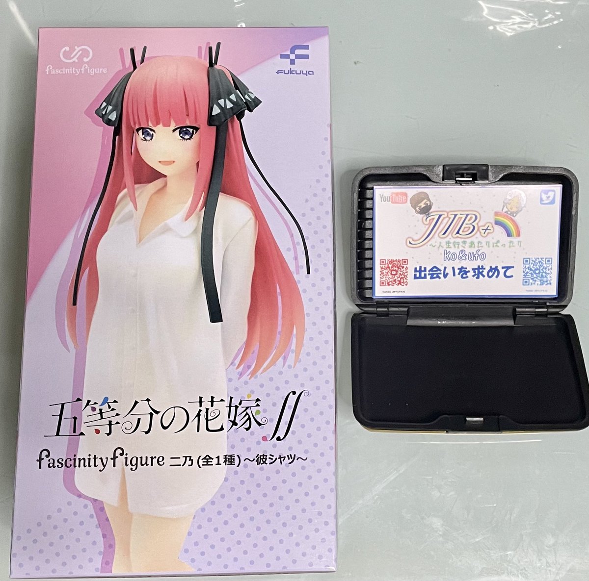 JIB_1919's tweet photo. #koです♪
「お兄さんありがとう✨」
#三重 でなかった
「 #五等分の花嫁 #fascinity #figure #二乃 #彼シャツ」
行き付けの #店舗 さんに寄ると発見✨
改め撮影聞いてみたらNGになったみたい…💧
ただ #YouTube #ch登録 したよって伝えて頂き鬼嬉しかった✨
お兄さんに又会いに行きまーす♪ https://t.co/Xp8oPV71tM