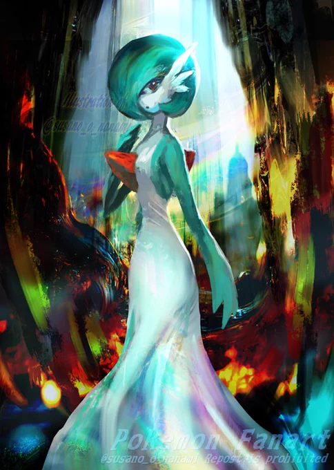 サーナイト #今月描いた絵を晒そう#ポケモンのイラスト 