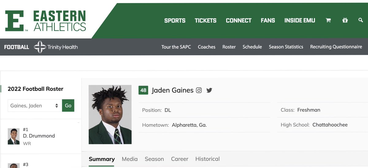 Dwashington529's tweet photo. As their college football seasons kick off, wishing these former Chattahoochee football players a blessed, safe &amp; exciting season. We are all proud of you guys. @JordanNewtonP @C_Dub97 @JadenGaines6 @UAB_FB @StetsonFootball @EMUFB @Hoochalumni @CoachMaloneFB https://t.co/sAFn8PbulU