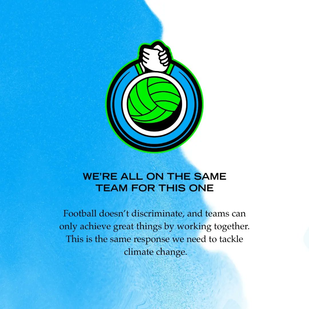 As part of our collaboration with <a href="/nikefootball/">Nike Football</a>, <a href="/ilovedust/">ilovedust</a> designed 4 patches for our upcycled FFF x Nike shirt 🔥

Each shirt is embroidered with patches that represent a unique climate message 🌿

The patches show what it means to support climate action in football 

⚽️🤝🌏