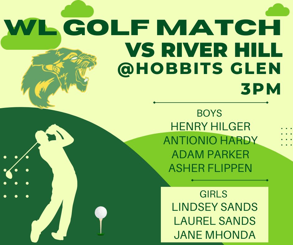 Wilde Lake Golf tweet media