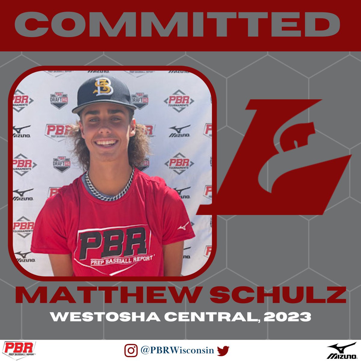 PrepBaseballWI's tweet photo. RHP Matthew Schulz (Westosha Central, 2023) commits to Wisconsin-La Crosse.

Currently, Schulz is ranked No. 82 in Wisconsin's senior class.

👤PROFILE: https://t.co/DEDYhnM45d https://t.co/VWn8yJkcwW