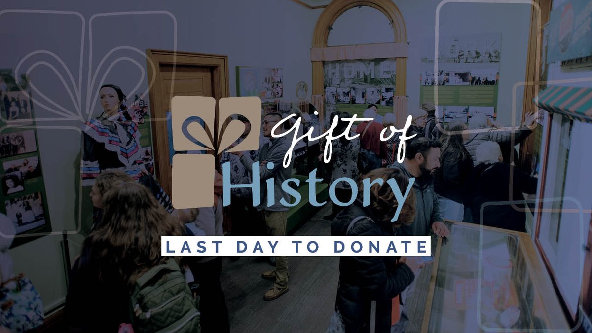 COSMuseum's tweet photo. Donate now at https://t.co/OFaDBPvwtv! Today is the last day to join the Gift of History campaign to raise $100,000 for powerful exhibits, innovative programs and the preservation of our artifact and archival collection. #IamCOS https://t.co/TH2FNp5vwL