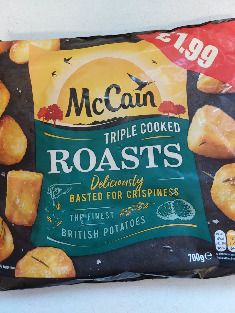 Our FROZEN FOOD delivery has finally arrived. This was us yesterday. Warburtons, Quorn, Linda McCartney &amp; McCains wicked roast potatoes