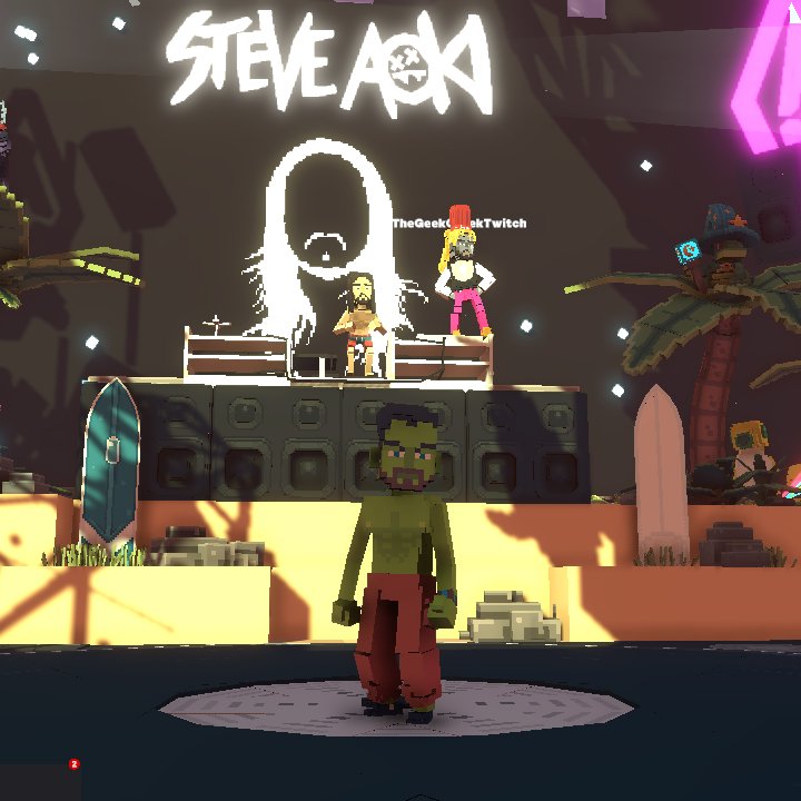 joy_teera's tweet photo. @TheSandboxGame @steveaoki I just participated in the #SandboxAlphaS3Giveaway for a chance to win 500 SAND! On stage with Steve Aoki, check out my screenshot below!
👇 https://t.co/Qhq1PHjr6t