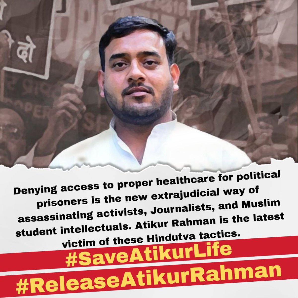 Why system failed to provide medical treatement to innocent Atikur Rahman. #SaveAtikurLife #ReleaseAtikurRahman