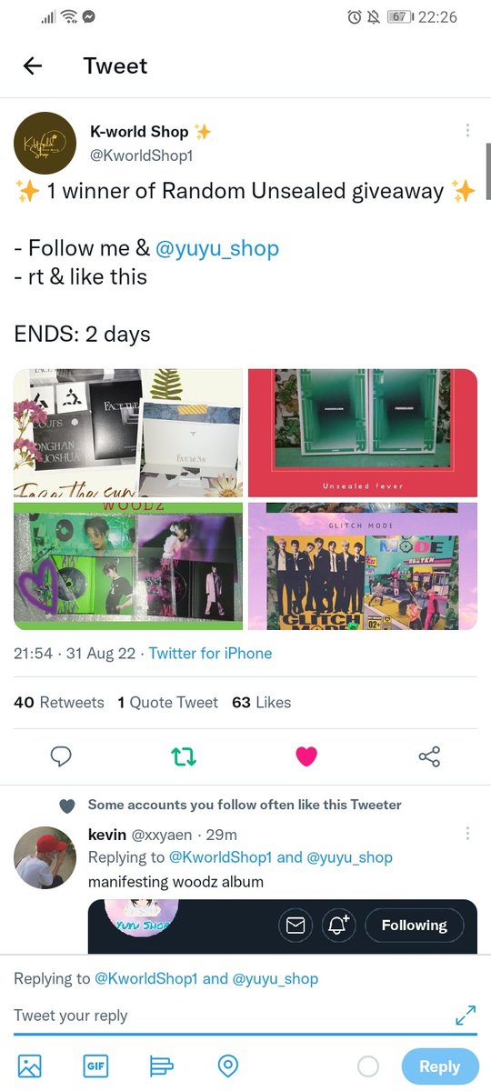 dantaebeom7's tweet photo. @KworldShop1 @yuyu_shop done po tysm!! https://t.co/Fiulqbhauz