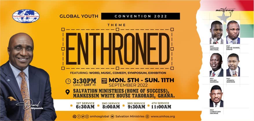 Locate Salvation Ministries Mankessim White House Takoradi Ghana. Details is 👇👇👇