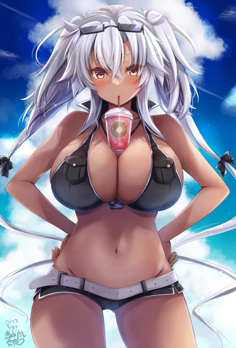挟んで飲める武蔵しゃん 