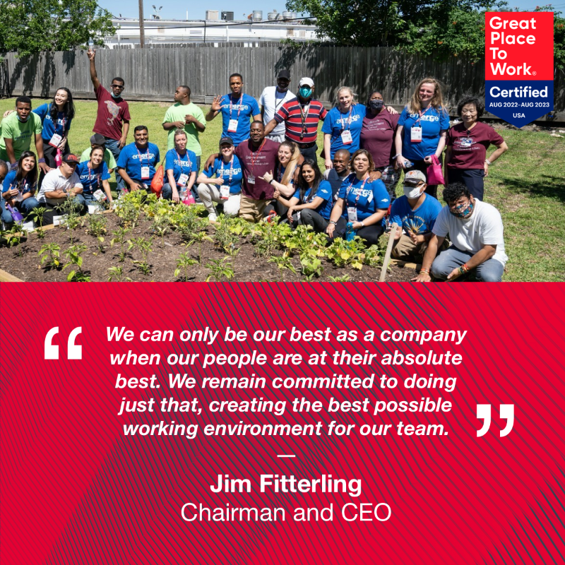 DowNewsroom's tweet photo. We’re only at our best when #TeamDow is, so we’re honored employee responses earned this award for us. #100CompaniesCare