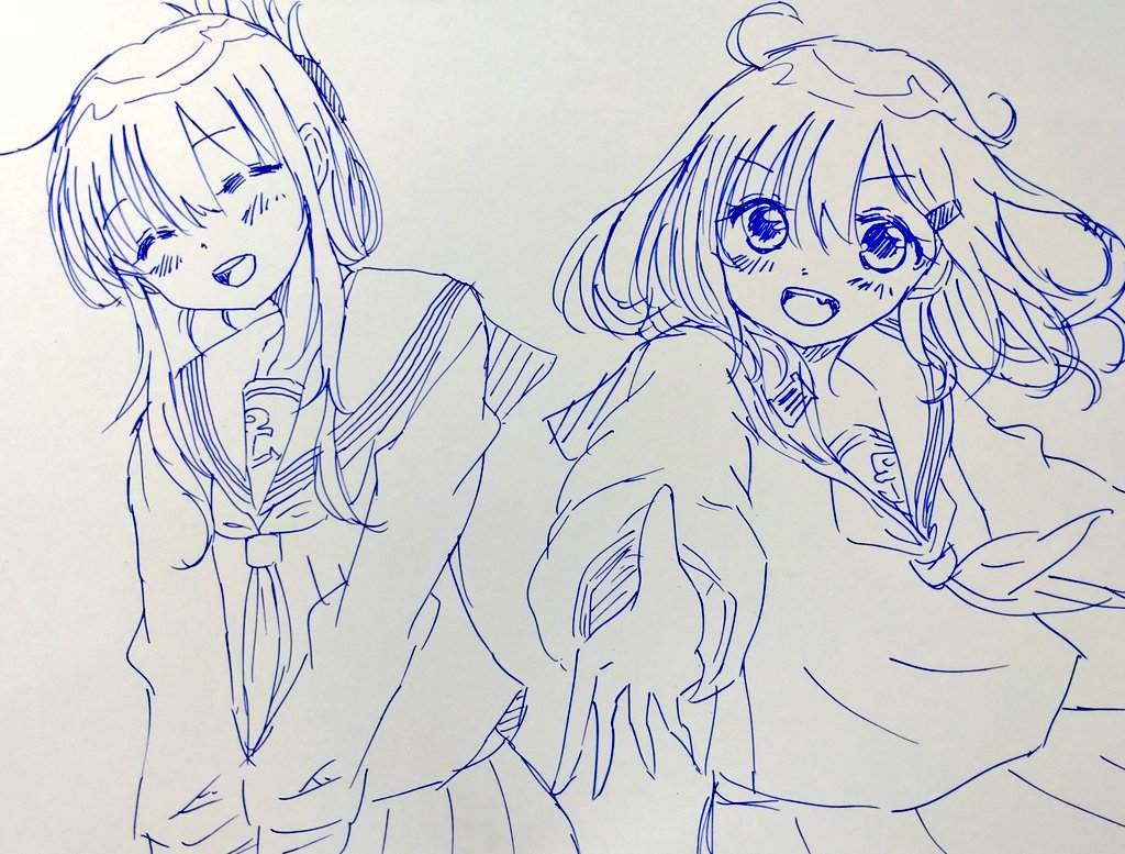 #今月描いた絵を晒そう 
(ㆁωㆁ*) 