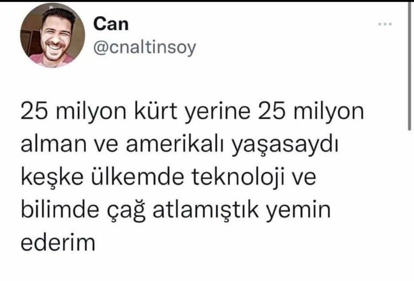 “Moğol artığa bakın hele”

Kürtlerin tırnağına kurban ol…