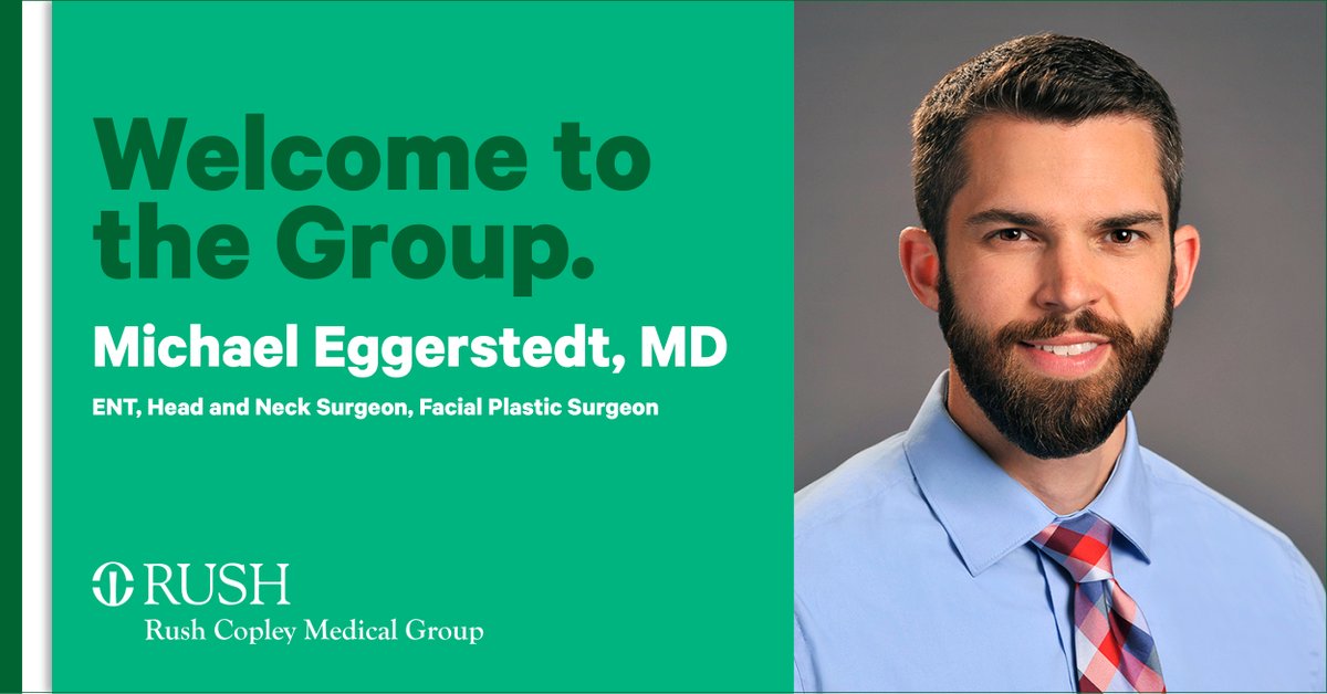 Welcome to Rush Copley 💚
rsh.md/Eggerstedt