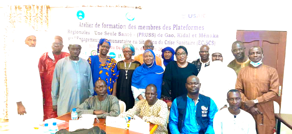 cniecs's tweet photo. #Gao a accueilli du 24 au 26 Août, l’atelier de formation des #Plateformes #Régionales « Une Seule Santé » (#PRUSS) de #Gao, #Kidal et #Ménaka sur l’#Engagement #Communautaire en Situation de #Crise #Sanitaire (#ECSCS).
#EngagementCommunautaire #CriseSanitaire #Santé #Atelier https://t.co/PZNvcPryyX